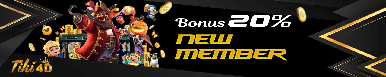 Bonus New Member 20%